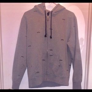 DC Sweaters - Men’s DC Shoes Gray Zip Up Sweatshirt Size M DC Sweaters - Men’s DC Shoes Gray Zip Up Sweatshirt Size M